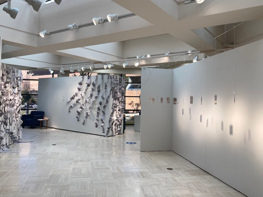 installation from the north end looking south